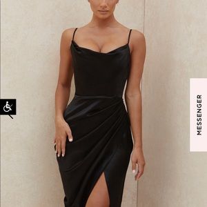Sexy black dress